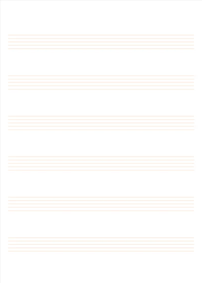 Music Staff Wide