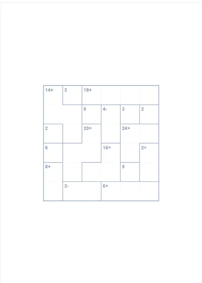 KenKen Grid